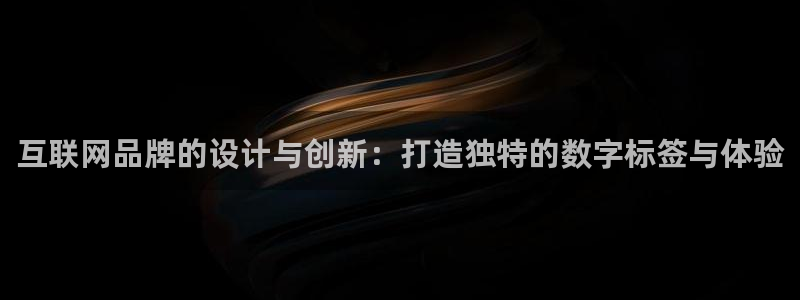 先锋娱乐集团：互联网品牌的设计
