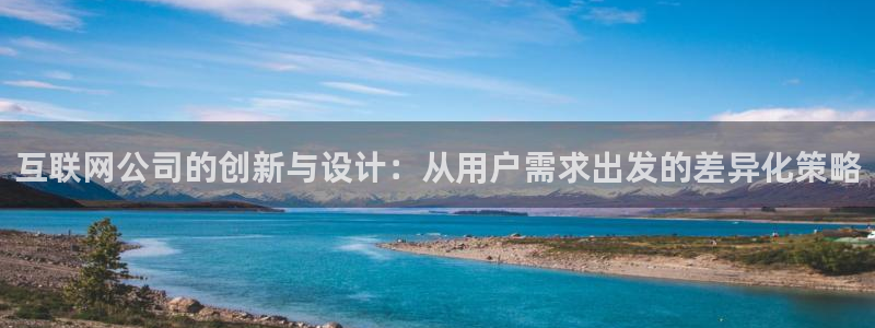 先锋娱乐注册：互联网公司的创新